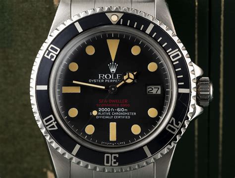 rolex rdsd markii|Rolex 1665 sea dweller.